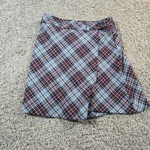 ZARA Plaid Mini Skort NWOT Size 13/14 164cm Preppy Academic